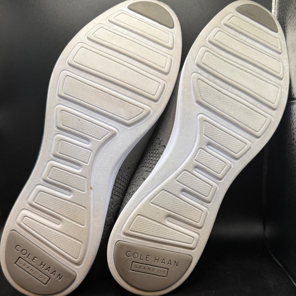 Cole Haan Womens Gray Wingtip Original Grand Oxfords size 7.5B - Picture 5 of 6